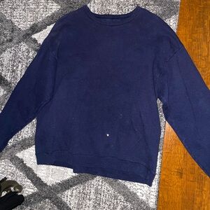 Navy Blue Hanes Sweatshirt